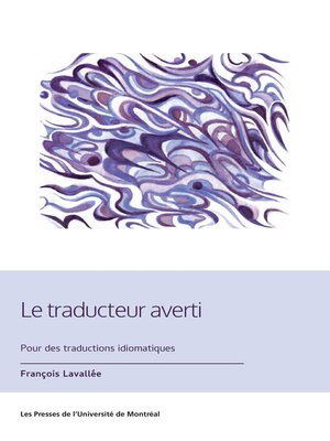 cover image of Le traducteur averti